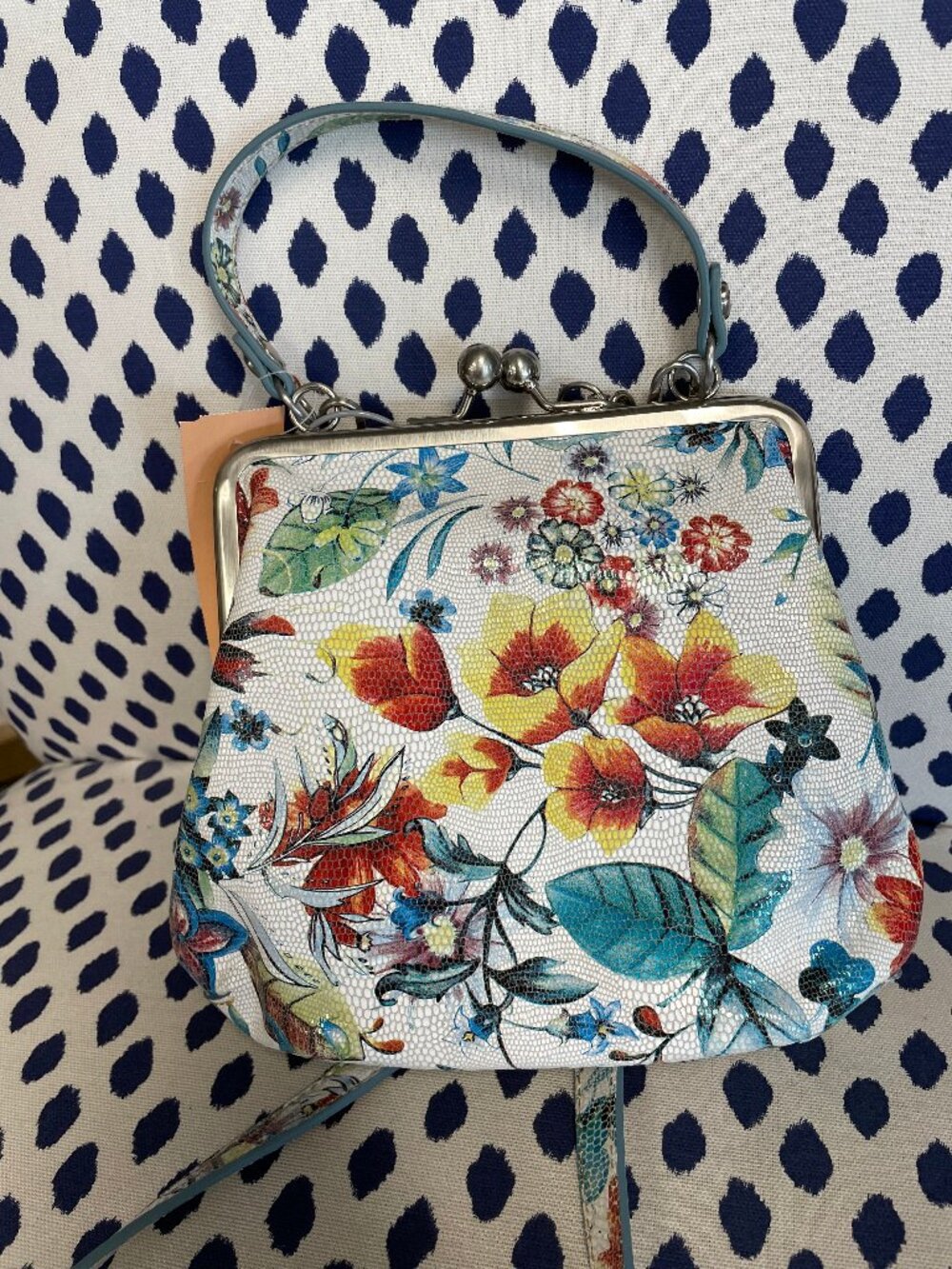 Hobo White Floral Alba Crossbody